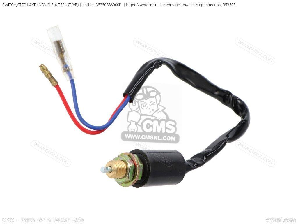 CMS シーエムエス SWITCH，STOP LAMP (NON O.E. ALTERNATIVE)［35350336000P］ ホ...