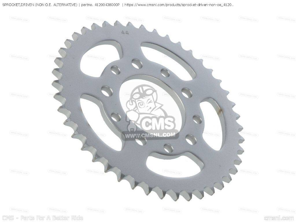 CMS シーエムエス SPROCKET，DRIVEN (NON O.E. ALTERNATIVE)［41200438000P］ CB900F 900 SUPER SPORT TYPE2 CB900F2B BOL D’OR CB900F2C CB900FA CB900FB CB900FC CB900FZ CBR1000F HURRICANE1000 VF1000R VF700F INTERCEPTOR VF750F HONDA ホンダ 駆動系