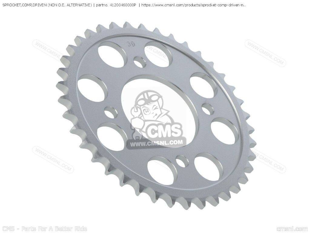 CMS シーエムエス SPROCKET，COMP，DRIVEN (NON O.E. ALTERNATIVE)［41200460000P］ CB650C CB650 CB750C HONDA ホンダ ドリブンスプロケット・リアスプロケット 駆動系