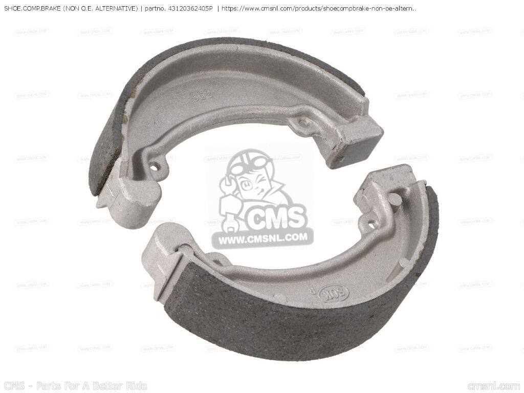 CMS シーエムエス SHOE.COMP.BRAKE (NON O.E. ALTERNATIVE)［43120362405P］ HONDA ホンダ ブレーキシュー ブレーキ