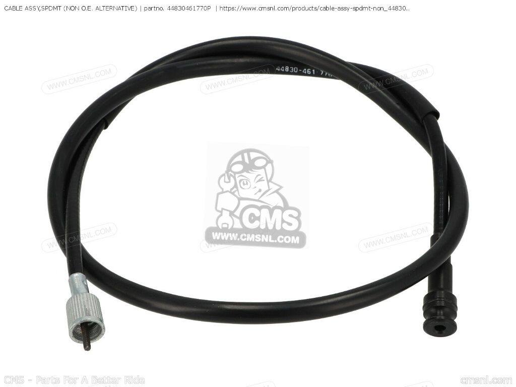 CMS シーエムエス CABLE ASSY，SPDMT (NON O.E. ALTERNATIVE)［44830461770P］ CB650SC NIGHTHAWK CB900C 900 CUSTOM XR250 XR500 HONDA ホンダ ワイヤーキット ハンドル周辺パーツ ハンドル(2.0)
