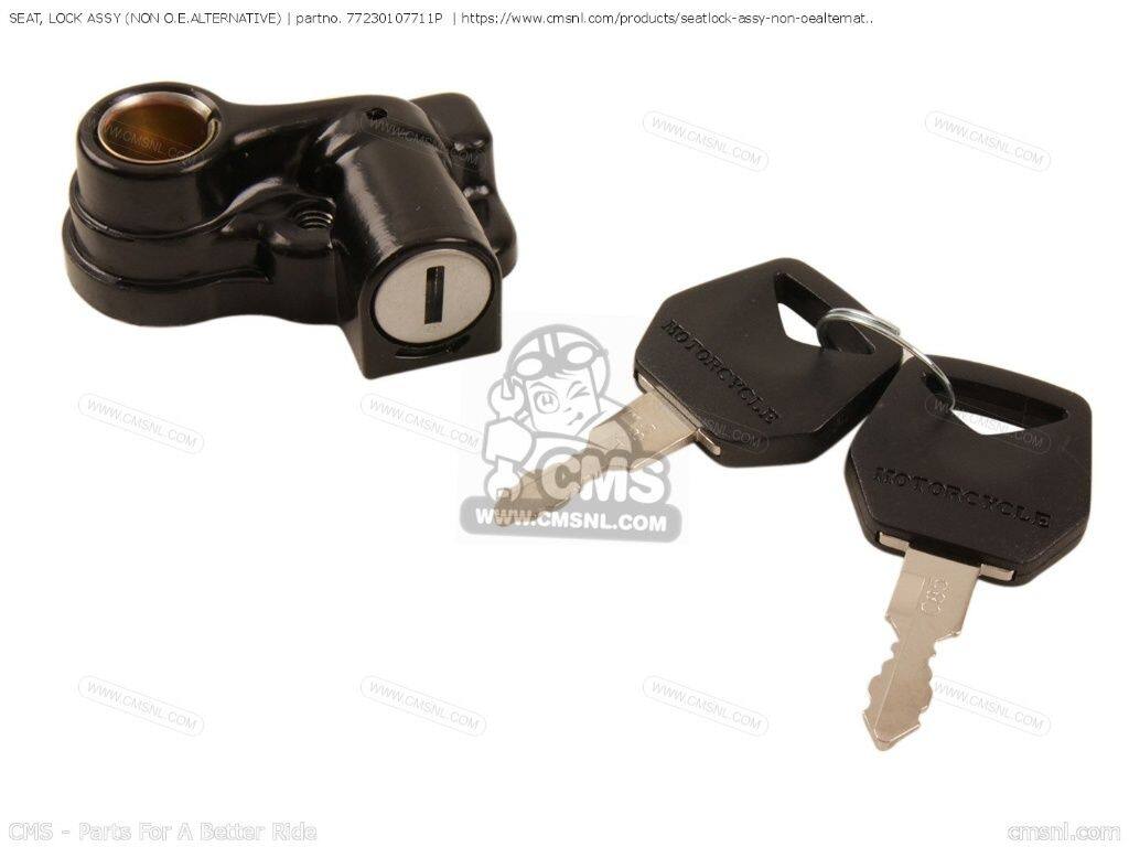 CMS シーエムエス SEAT， LOCK ASSY (NON O.E. ALTERNATIVE)［77230107711P］ HONDA ホンダ キーシリンダー・鍵 スイッチ・ハーネス関係 電装系