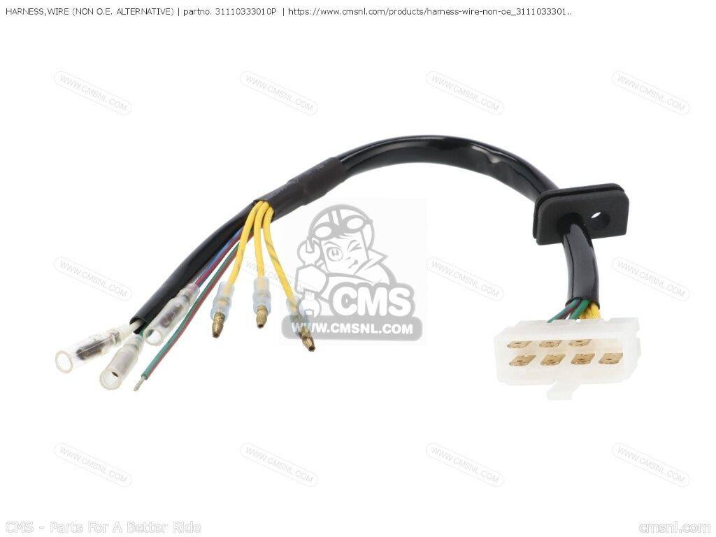 CMS シーエムエス HARNESS，WIRE (NON O.E. ALTERNATIVE)［31110333010P］ CB350F FOUR EUROPEAN DIRECT SALES FRANCE GENERAL EXPORT GERMANY ITALY CB350F1 CB400F AUSTRALIA ENGLAND KPH MPH SUPER SPORT 400 SWEDEN CB400F1 CANADA CB400F2 HONDA ホンダ メインハーネス
