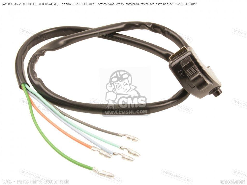 CMS シーエムエス (35200130650P) SWITCH ASSY.［35200130640P］ CF50 CHALLY GENERAL EXPORT CF70 CHALY ENGLAND AUSTRALIA FRANCE S110 BENLY TYPE 3 5 6 7 8 ST50 DAX BELGIUM DENMARK ST50K1 JAPAN ST70 1 2 GERMANY ST70K1 Z50AK2 U.S.A Z50J1 MONKEY KPH MPH スイッチ