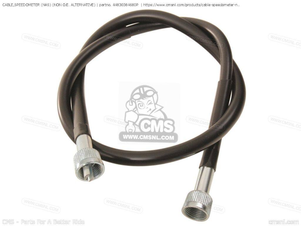 CMS シーエムエス CABLE，SPEEDOMETER (NAS) (NON O.E. ALTERNATIVE)［44830384680P］ CB100K3 GENERAL EXPORT TYPE 1 KPH CG110 CG125 CG125K1 ENGLAND SS50Z K1 BELGIUM FRANCE NETHERLANDS K2 K3 HONDA ホンダ メーターケーブル メーター・インジケーター関係 電装系