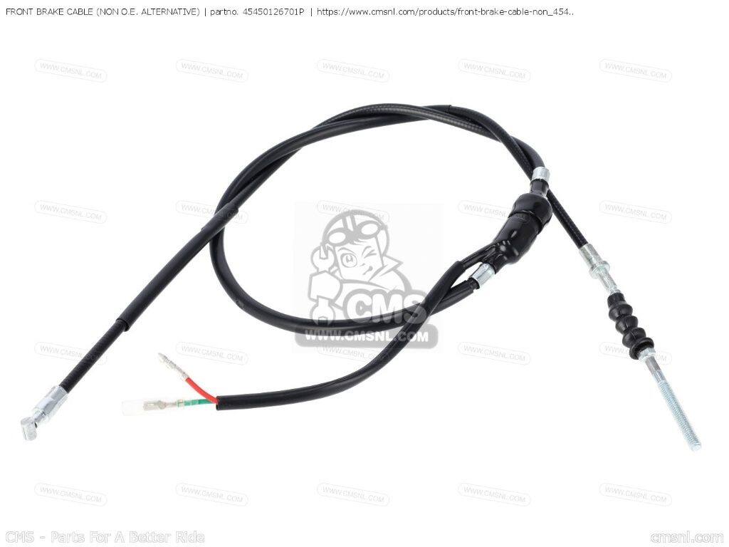 CMS シーエムエス FRONT BRAKE CABLE (NON O.E. ALTERNATIVE)［45450126701P］ CF50C CHALLY GENERAL EXPORT ST50 DAX ST50K2 JAPAN ST70K2 ST70K3 FRANCE GERMANY HONDA ホンダ ブレーキワイヤー・ブレーキケーブル ブレーキ