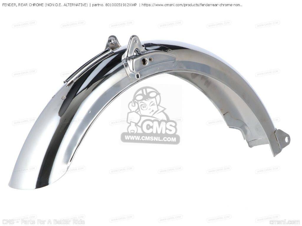 CMS シーエムエス FENDER， REAR CHROME (NON O.E. ALTERNATIVE)［80100051912XWP］ HONDA ホンダ リアフェンダー フェンダー関連 外装