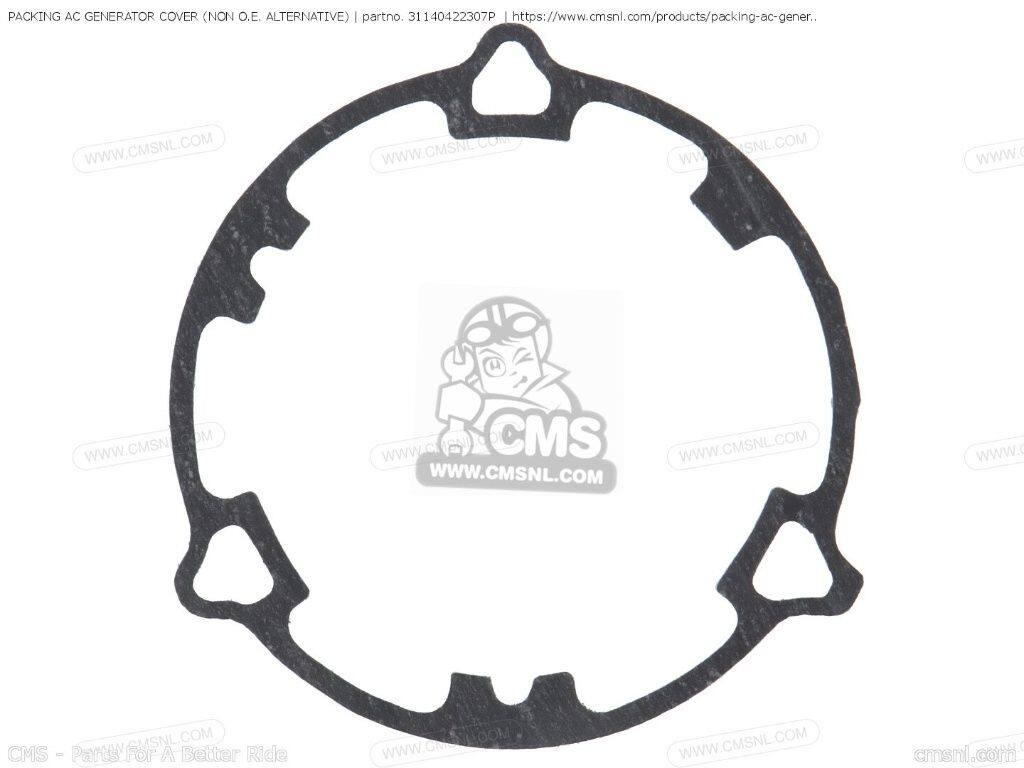 CMS シーエムエス PACKING AC GENERATOR COVER (NON O.E. ALTERNATIVE)［31140422307P］ CBX1000 SUPERSPORT HONDA ホンダ オルタネーターカバー・ジェネレーターカバー エンジンパーツ エンジン