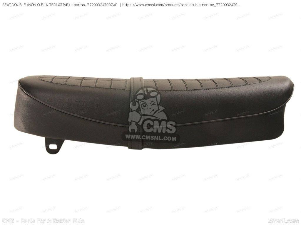 CMS シーエムエス SEAT，DOUBLE (NON O.E. ALTERNATIVE)［77200324700ZAP］ CB100K2 SUPER SPORT GENERAL EXPORT TYPE III I GERMANY CB100K3 1 KPH CB125S S1 S2 CB125S1 CB125S2 CD125S HONDA ホンダ その他シートオプション・補修部品 シート関連 外装
