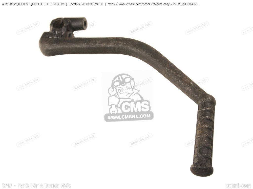 樂天商城 - CMS シーエムエス ARM ASSY.，KICK ST [NON O.E. ALTERNATIVE]［28300437970P］ XL125S HONDA ホンダ キックペダル エンジンパーツ エンジン