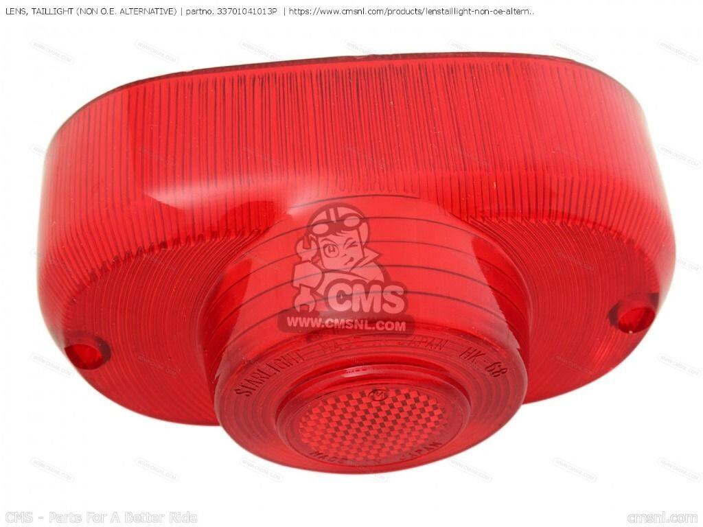 CMS シーエムエス LENS， TAILLIGHT［33701041013P］ C50Z CUB C50Z2 C70Z C70Z2 GENERAL EXPORT ENGLAND SOUTH AFRICA / KPH MPH C90Z C90Z2 HONDA ホンダ テールランプレンズ 灯火類 電装系