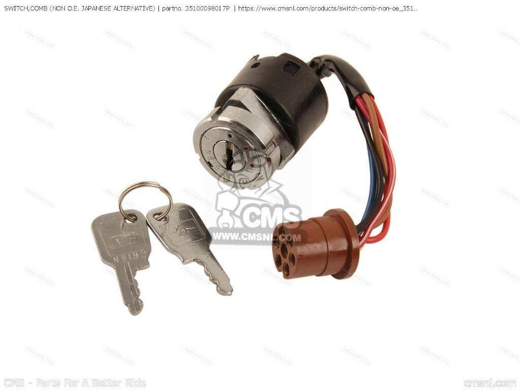 Other - CMS シーエムエス SWITCH，COMB (NON O.E. JAPANESE ALTERNATIVE)［35100098017P］ ST50K1 JAPAN ST50K2 ST70 DAX AUSTRALIA GENERAL EXPORT TYPE 1 2 ST70K1 ST70K2 ST70K3 HONDA ホンダ スイッチ スイッチ・ハーネス関係 電装系