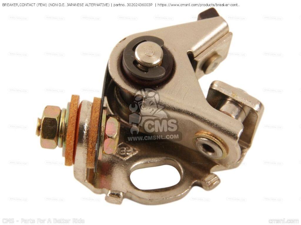 CMS シーエムエス BREAKER，CONTACT (FEW) (NON O.E. JAPANESE ALTERNATIVE)［30202436003P］ XL100S GT250 1973 1974 1975 GT380 T250IIR HONDA ホンダ SUZUKI スズキ イグニッションポイント 点火系 エンジン
