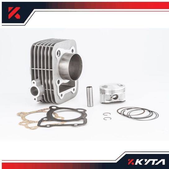 ■商品概要Specifications：- Size：63mm- Made from high-quality aluminum material specially designedtoprovide greater strength and resistance to heat and friction.- Equipped with high-quality piston and piston rings thathelpmaintain optimal engine compression even at hightemperatures.- The larger piston diameter helps increase engine power.- Suitable for daily urban use、 long distance touring、 as wellasracing applications.Fitment：Kawasaki KLX 150■注意点※取扱説明書が付属する場合は外国語となります。※輸入商材の為、納期が遅れる場合がございます。あらかじめご了承ください。※メーカー都合により商品の仕様変更がある場合がございます。ご了承ください。　※画像はイメージです。■適合車種KLX 150&ensp;KLX 150
