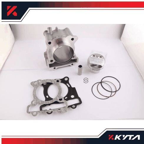 ■商品概要Specifications：- Size：63mm- Provides strength and toughness against high temperatures upto2.800 ゜C.- A strong yet non- Brittle material、 making it safeagainstfriction at high RPM and high engine temperatures.- Has excellent resistance to oxidation and corrosion.- Delivers stable engine performance.- Offers a longer service life.- Combined with forged piston technology、 processed throughaforging method to produce a lighter piston with a lowercoefficientof friction.- Uses piston rings that are resistant to heat、 friction、 andhighcompression.- Suitable for daily use、 long distance touring、 as well asracingapplications.Fitment：Yamaha Nmax 155■注意点※取扱説明書が付属する場合は外国語となります。※輸入商材の為、納期が遅れる場合がございます。あらかじめご了承ください。※メーカー都合により商品の仕様変更がある場合がございます。ご了承ください。　※画像はイメージです。■適合車種NMAX 155&ensp;NMAX 155