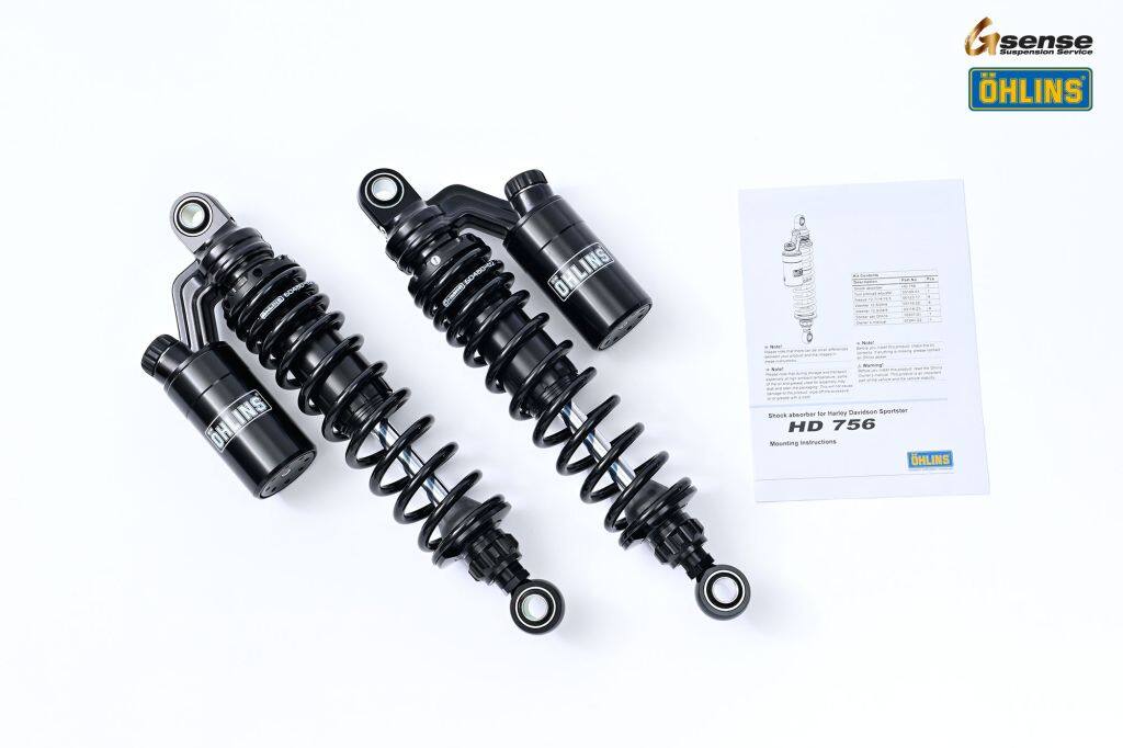 OHLINS オーリンズ リアサスペンション ブラックラインシリーズ SPORTSTER FAMILY HARLEY-DAVIDSON ハーレーダビッドソン サスペンション 足回り