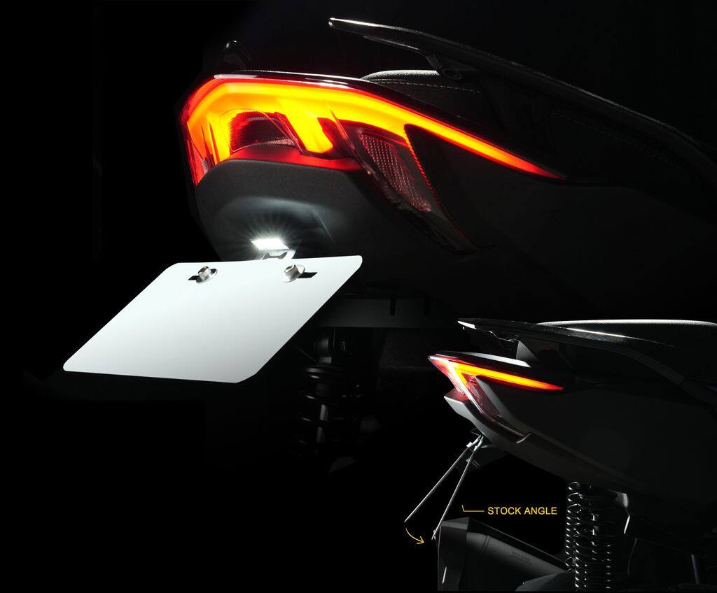 APEXX アペックス License Plate Relocation Kit Cygnus X Mk7 125 155 YAMAHA ヤマハ フェンダーレスキット フェンダー関連 外装
