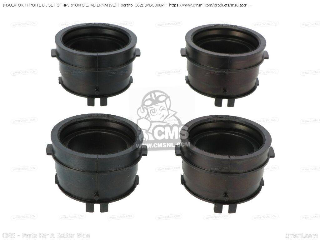 CMS シーエムエス INSULATOR，THROTTL B ， SET OF 4PS (NON O.E. ALTERNATIVE)［16211MBG000P］ VFR800FI INTERCEPTOR HONDA ホンダ インシュレーター・マニホールド 吸気関連 エンジン