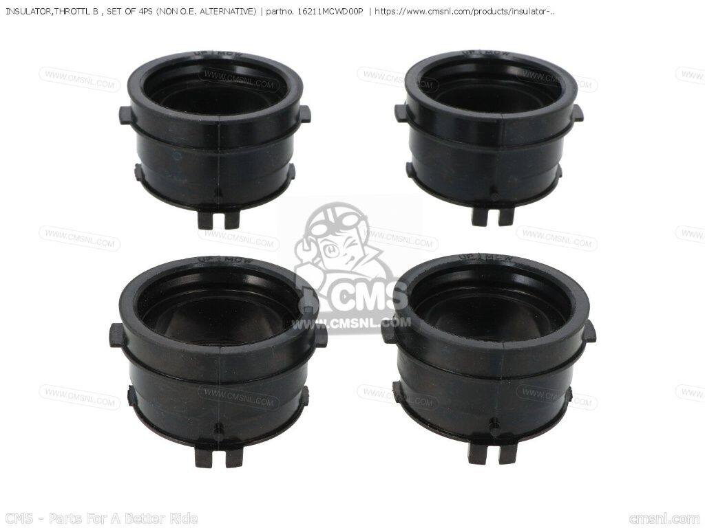CMS シーエムエス INSULATOR，THROTTL B ， SET OF 4PS (NON O.E. ALTERNATIVE)［16211MCWD00P］ VFR800 VFR800A INTERCEPTOR HONDA ホンダ インシュレーター・マニホールド 吸気関連 エンジン