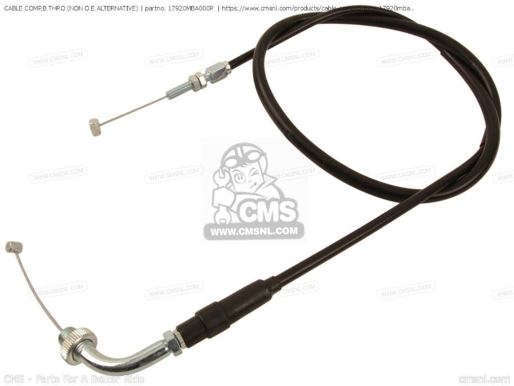 CMS シーエムエス CABLE COMP，B THRO (NON 