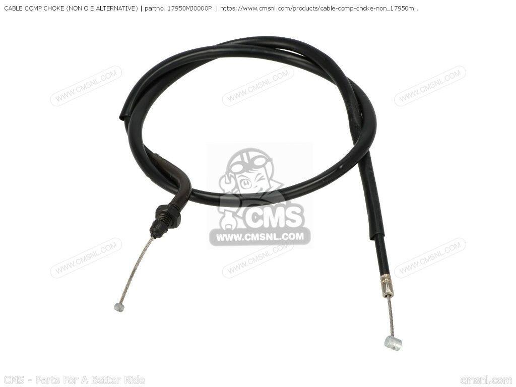 CMS シーエムエス CABLE COMP CHOKE (NON O.E. ALTERNATIVE)［17950MJ0000P］ CBX7...