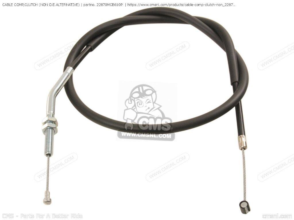 CMS シーエムエス CABLE COMP CLUTCH (NON O.E. ALTERNATIVE)［22870MCB610P］ XL6...
