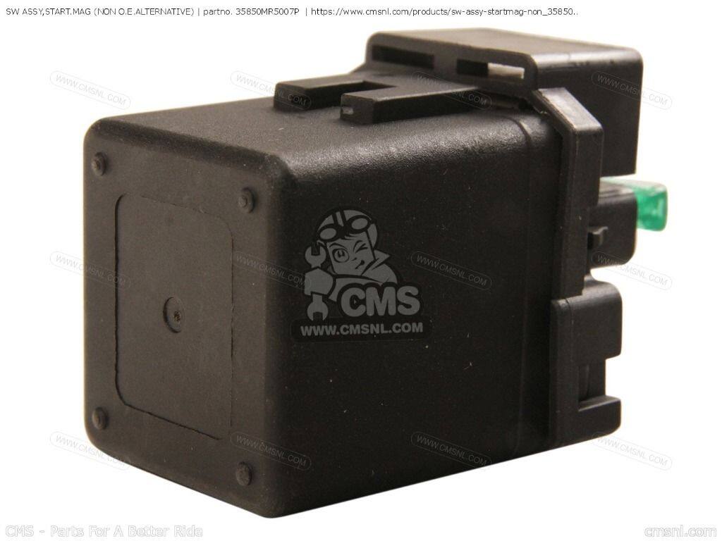 ■商品概要CMS製の互換部品互換純正品番：35850MR5007■詳細説明【世界中の名車を蘇らせるCMS。あなたの愛車に、再び命を吹き込みませんか？】「メーカー廃盤(ご相談パーツ)で修理を諦めていた...」「オークションで出所不明の中古品を買うより、安心できる新品が欲しい...」そんなクラシックバイク・絶版車オーナーの救世主となるのが、オランダに本拠を置く世界最大級のパーツサプライヤー「CMS」です。1948年の名車から最新モデルまで、圧倒的なラインナップで、あなたの愛車への情熱とレストアを強力にサポートします。■幻のパーツが手に入る！高品質なリプロパーツの感動CMSの最大の魅力は、貴重なデッドストック純正部品だけでなく、すでに供給が途絶えたマフラーや電装系などの重要部品を、オリジナルの寸法や外観に合わせて精巧に復元した「高品質リプロダクションパーツ(代替品)」を豊富に扱っている点です。■プロフェッショナルな部品探しの醍醐味CMSの商品は、プロのメカニックが愛用する「パーツリスト(展開図)」をベースに厳密に管理されています。そのため、商品名が「DIAGRAM(図解)」とだけ表記され、詳細な説明文がない、まさに玄人向けの実用的な仕様となっています。ご注文の際は、宝探しのように必ずご自身の愛車の「メーカー純正パーツリスト」を開き、記載されている『純正部品番号(OEM品番)』と本ページの品番が完全に一致しているかをご自身でご確認ください。■注意点※海外メーカーの製品は、納期が不安定な場合がございます。※商品画像はイメージです。実際の商品と異なる場合がございます。※互換部品のため、純正品とは仕様が異なる場合がございます。　※受注後のキャンセル、返品、都合交換はできません。予めご了承ください。■適合車種CB500&ensp;CB500 年式: 98&ensp;&ensp;備考: (W) ENGLAND&ensp;CB500 年式: 98&ensp;&ensp;備考: (W) FRANCE&ensp;CB500 年式: 98&ensp;&ensp;備考: (W) GERMANY&ensp;CB500 年式: 98&ensp;&ensp;備考: (W) GERMANY / 50P&ensp;CB500 年式: 98&ensp;&ensp;備考: (W) GERMANY / 34P&ensp;CB500 年式: 98&ensp;&ensp;備考: (W) ITALY&ensp;CB500 年式: 98&ensp;&ensp;備考: (W) ITALY / 34P&ensp;CB500 年式: 98&ensp;&ensp;備考: (W) NORTHERN EUROPE&ensp;CB500 年式: 00&ensp;&ensp;備考: (Y) AUSTRIACBR600F HURRICANE&ensp;CBR600F HURRICANE 年式: 92&ensp;&ensp;備考: (N) FRANCE / KPH YB&ensp;CBR600F HURRICANE 年式: 94&ensp;&ensp;備考: (R) MEXICO / KPH&ensp;CBR600F HURRICANE 年式: 94&ensp;&ensp;備考: (R) SPAIN / KPH&ensp;CBR600F HURRICANE 年式: 94&ensp;&ensp;備考: (R) SWITZERLAND / KPH&ensp;CBR600F HURRICANE 年式: 94&ensp;&ensp;備考: (R) AUSTRALIA / KPH&ensp;CBR600F HURRICANE 年式: 95&ensp;&ensp;備考: (S) EUROPEAN DIRECT SALES / KPH&ensp;CBR600F HURRICANE 年式: 95&ensp;&ensp;備考: (S) FRANCE / KPH&ensp;CBR600F HURRICANE 年式: 95&ensp;&ensp;備考: (S) GERMANY / KPH 98P&ensp;CBR600F HURRICANE 年式: 95&ensp;&ensp;備考: (S) GERMANY / KPH 50P&ensp;CBR600F HURRICANE 年式: 95&ensp;&ensp;備考: (S) GERMANY / KPH 34P&ensp;CBR600F HURRICANE 年式: 95&ensp;&ensp;備考: (S) KOREA / KPH&ensp;CBR600F HURRICANE 年式: 95&ensp;&ensp;備考: (S) MEXICO / KPH&ensp;CBR600F HURRICANE 年式: 95&ensp;&ensp;備考: (S) PORTUGAL / KPH 34P&ensp;CBR600F HURRICANE 年式: 95&ensp;&ensp;備考: (S) SPAIN / KPH&ensp;CBR600F HURRICANE 年式: 95&ensp;&ensp;備考: (S) SWITZERLAND / KPH&ensp;CBR600F HURRICANE 年式: 95&ensp;&ensp;備考: (S) AUSTRALIA / KPH&ensp;CBR600F HURRICANE 年式: 97&ensp;&ensp;備考: (V) GERMANY / 50P&ensp;CBR600F HURRICANE 年式: 00&ensp;&ensp;備考: (Y) SWITZERLAND...