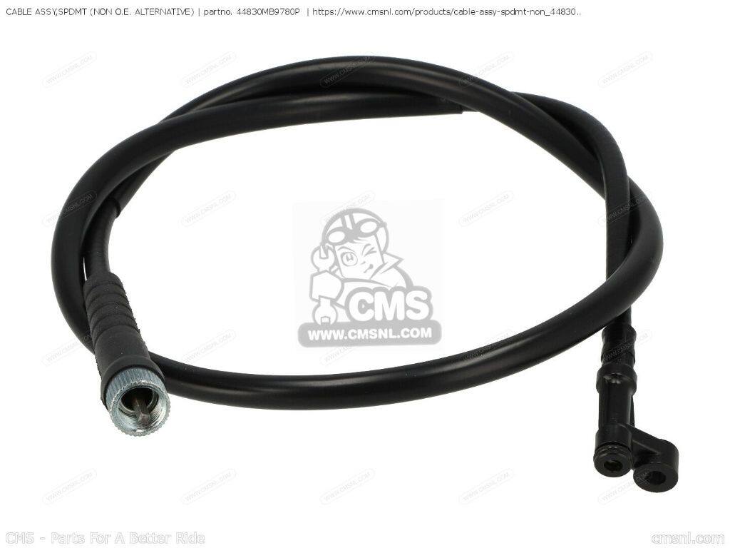 CMS シーエムエス CABLE ASSY，SPDMT (NON O.E. ALTERNATIVE)［44830MB9780P］ CB1100F SUPER SPORT GL650 SILVERWING GL650I INTERSTATE CM450A HONDAMATIC GL1100 GOLDWING GL1100I HONDA ホンダ ワイヤーキット ハンドル周辺パーツ ハンドル