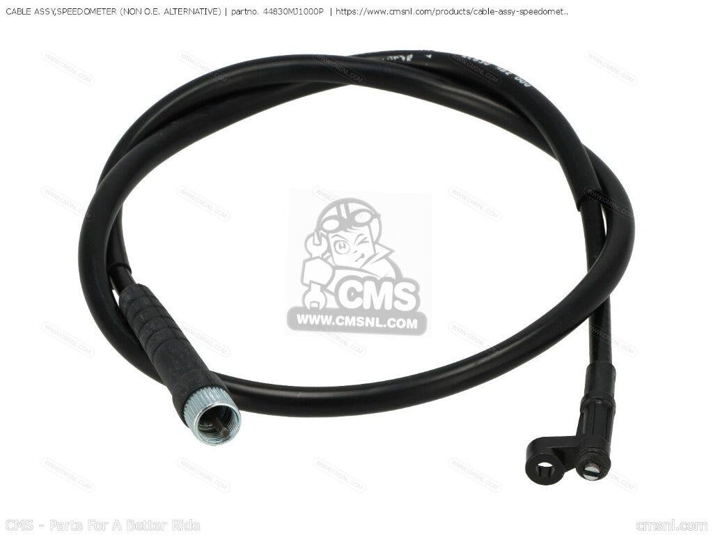 CMS シーエムエス CABLE ASSY，SPEEDOMETER (NON O.E. ALTERNATIVE)［44830MJ1000P］ CB700SC NIGHTHAWK S CB450SC 450 VF750F INTERCEPTOR GL1200 GOLDWING VF700F VT1100C SHADOW 1100 VT700C NV750C CB750SC VF1000R CB1100F HONDA ホンダ メーターケーブル 電装系