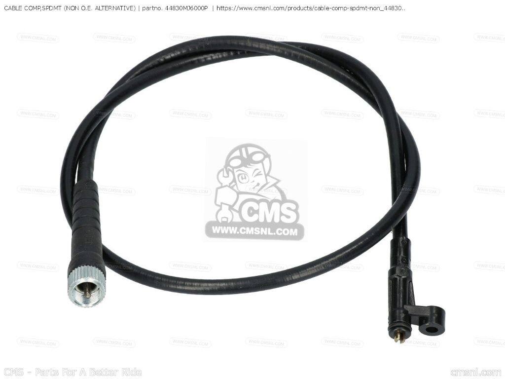 CMS シーエムエス CABLE COMP，SPDMT (NON O.E. ALTERNATIVE)［44830MJ6000P］ ST1100 PANEUROPEAN ST1100P ST1100A VF750CD MAGNA DELUXE VFR700F INTERCEPTOR VFR700F2 VFR750F VF750C VF750C2 HONDA ホンダ ワイヤーキット ハンドル周辺パーツ ハンドル