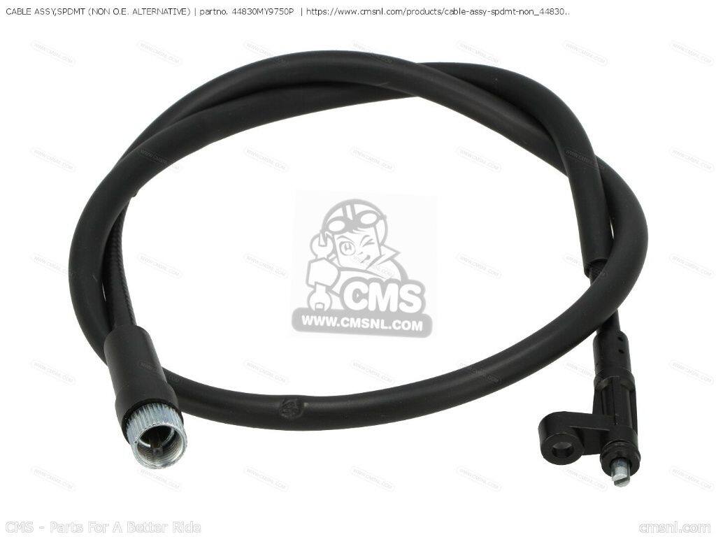 CMS シーエムエス CABLE ASSY，SPDMT (NON O.E. ALTERNATIVE)［44830MY9750P］ CB350S CB450S VF500F INTERCEPTOR VF500FII CB400F SUPER FOUR TYPE II VERSIONR III VF400F2 HONDA ホンダ ワイヤーキット ハンドル周辺パーツ ハンドル