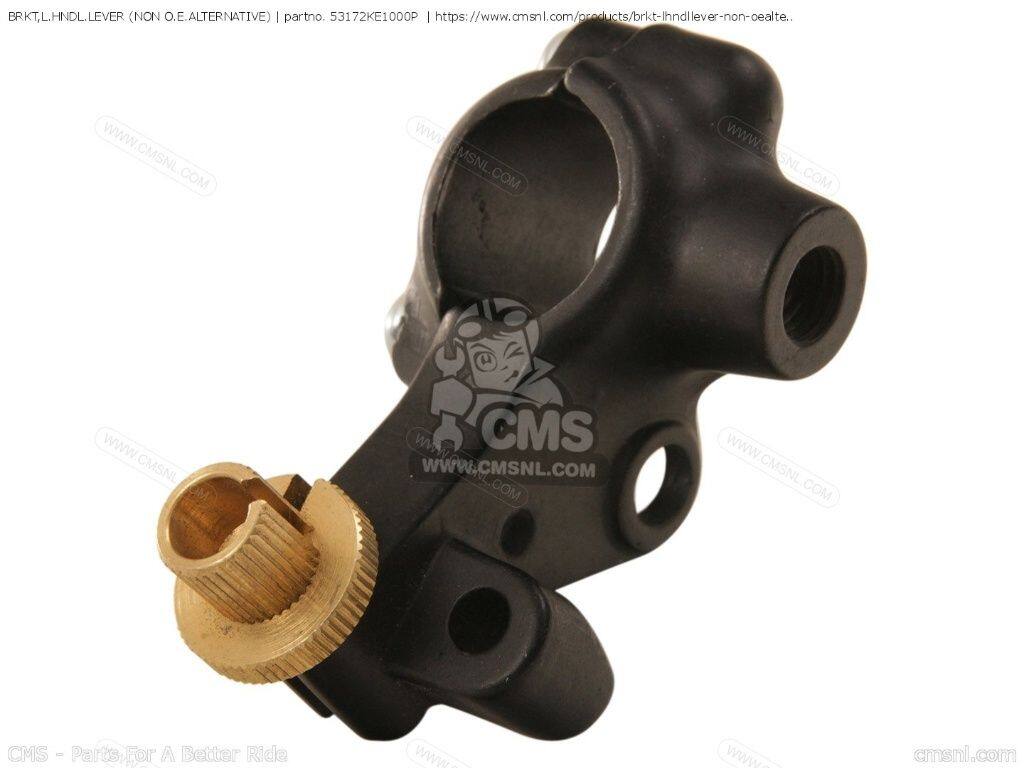 CMS シーエムエス BRKT，L.HNDL.LEVER (NON O.E. ALTERNATIVE)［53172KE1000P］ MTX125RW XL125R TLR200 REFLEX TL125 MTX200RW TLM200R TLM220R MTX80RF MTX80RS CRM50R CRM75R MTX50RFD BELGIUM MTX50RSD MTX50RFF SOUTH AFRICA MTX50RSF HONDA ホンダ クラッチレバー