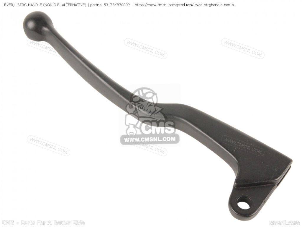 CMS シーエムエス LEVER，L.STRG.HANDLE (NON O.E. ALTERNATIVE)［53178KB7000P］ MTX50S XL125R FT500 ASCOT XLX350R XLR250R XLR250R2 TYPE III MTX80 XL500R CRM250R XL250R XLX250R XL200R XR250L XL125S HONDA ホンダ クラッチレバー ハンドル周辺パーツ ハンドル(2.0)
