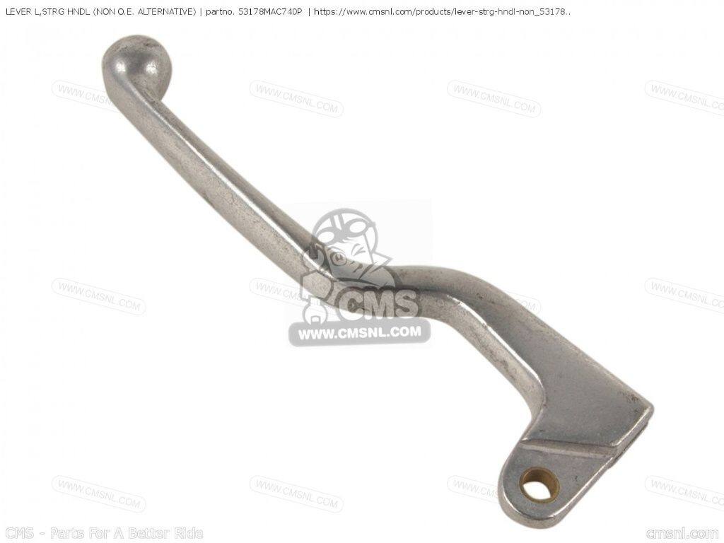 樂天商城 - CMS シーエムエス LEVER L，STRG HNDL (NON O.E. ALTERNATIVE)［53178MAC740P］ CR250R ELSINORE CR500R XR650R CR125R CRF450R CRF150RB CRF150R CRF250R HONDA ホンダ クラッチレバー ハンドル周辺パーツ ハンドル