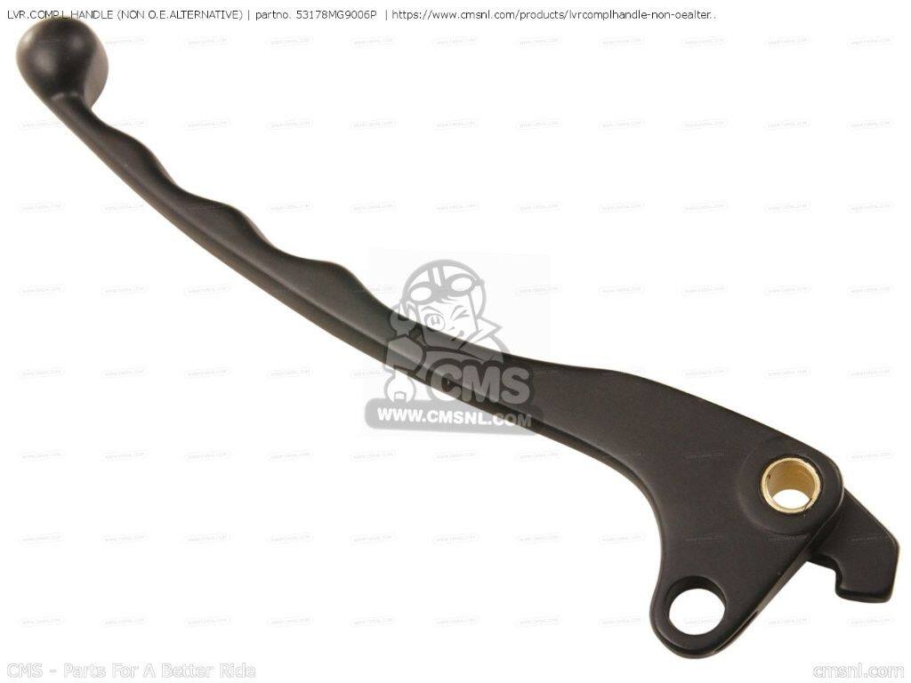 CMS シーエムエス LVR.COMP.L.HANDLE (NON O.E. ALTERNATIVE)［53178MG9006P］ GL1200 GOLDWING GL1200L LTD GL1500 GL1500A ASPENCADE 1996T SWEDEN / KPH GL1200A GL1200I INTERSTATE GL1500I GL1500SE SPECIAL EDITION HONDA ホンダ クラッチレバー ハンドル周辺パーツ