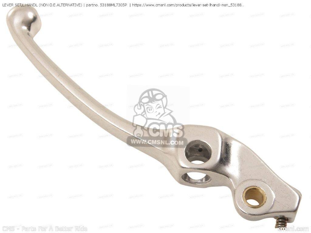 CMS シーエムエス LEVER SET，L.HANDL (NON O.E. ALTERNATIVE)［53188ML7305P］ VFR750F VFR750R RC30 RVF750R RC45 VFR700F2 INTERCEPTOR NR750 TYPE II HONDA ホンダ クラッチレバー ハンドル周辺パーツ ハンドル