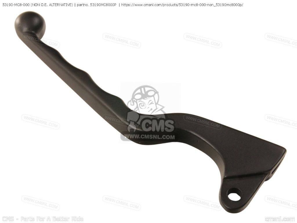 CMS シーエムエス LEVER，L.STEERING (NON O.E. ALTERNATIVE)［53190MC8000P］ MTX50S XL125R FT500 ASCOT XLX350R XLR250R XLR250R2 TYPE III MTX80 XL500R CRM250R XL250R XLX250R XL200R XR250L XL125S HONDA ホンダ クラッチレバー ハンドル周辺パーツ ハンドル(2.0)