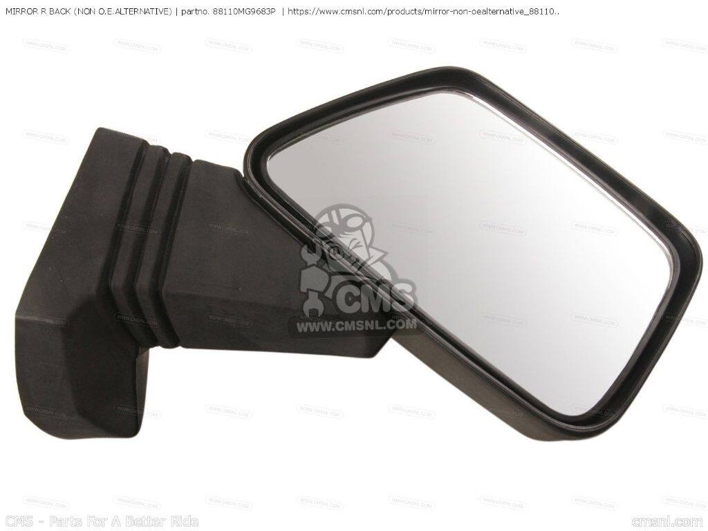 CMS シーエムエス MIRROR R BACK (NON O.E. ALTERNATIVE)［88110MG9683P］ GL1200A GOLDWING ASPENCADE GL1200I INTERSTATE HONDA ホンダ ミラー ハンドル