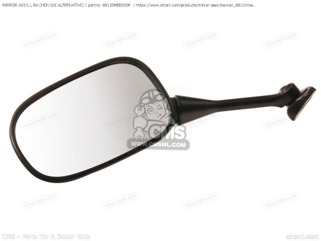 CMS シーエムエス MIRROR ASSY，.L BA (NON O.E. ALTERNATIVE)［88120MEE003P］ CB...