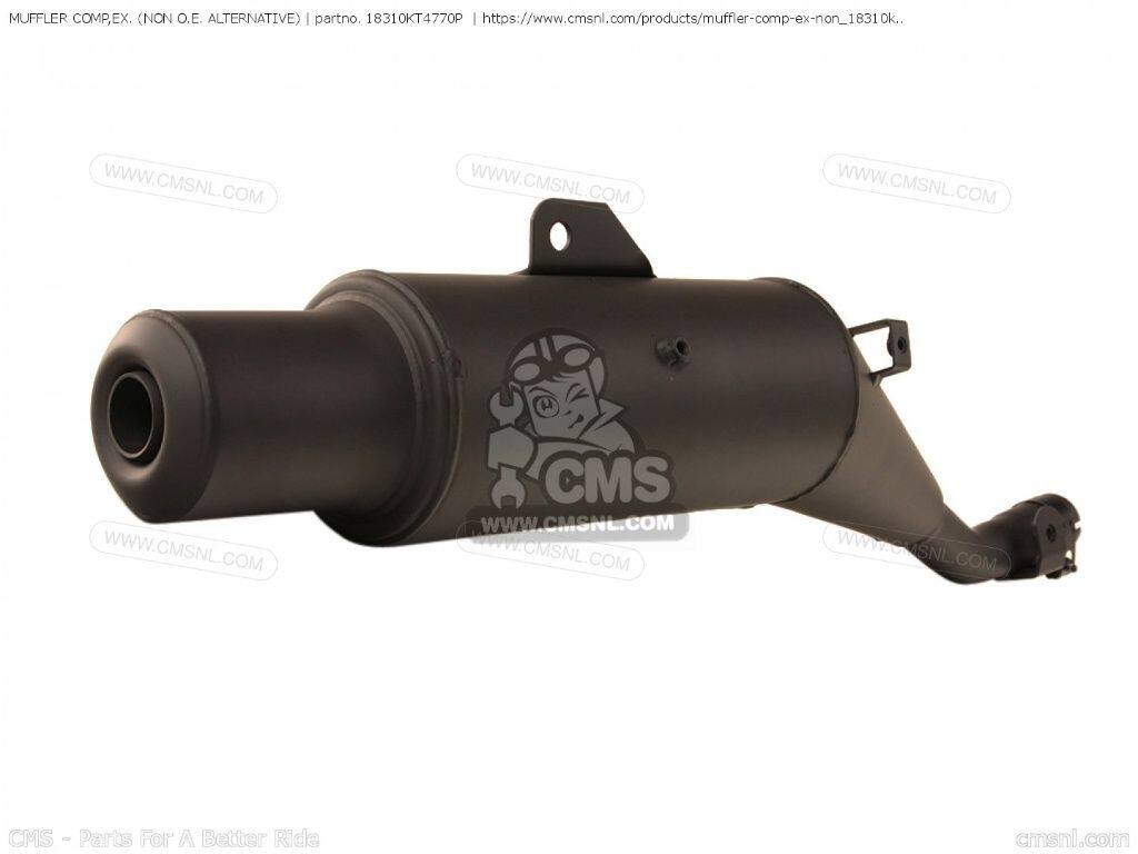 樂天商城 - CMS シーエムエス MUFFLER COMP，EX.［18310KT4770P］ XL250R HONDA ホンダ フルエキゾーストマフラー マフラー