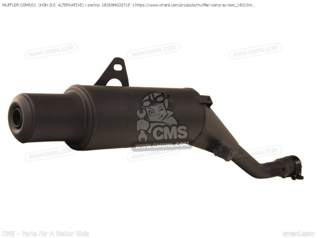CMS シーエムエス MUFFLER COMP，EX.［18310MG2671P］ XL600R HONDA ホンダ フルエキゾーストマフラー マフラー