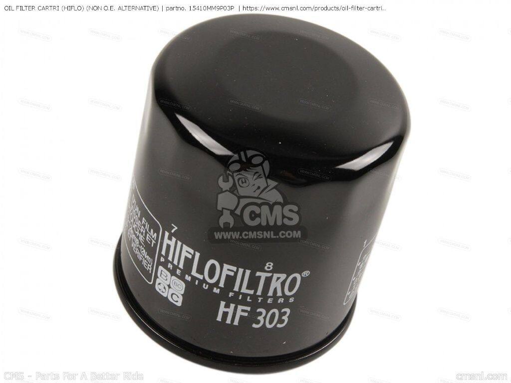 CMS シーエムエス (15410-MM5-003P) OIL FILTER CARTRI (HIFLO) (NON O.E. ALTERNATIVE)［15410MM9P03P］ HONDA ホンダ オイルフィルター オイル