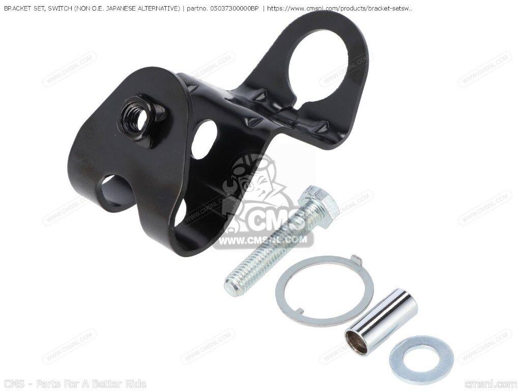 CMS シーエムエス BRACKET SET， SWITCH (NON O.E. JAPANESE ALTERNATIVE)［05037300000BP］ CB750K3 FOUR CB750K4 CB750K5 CB750K6 CB750K1 CB750K2 CB750K0 ENGLAND GERMANY FRANCE AUSTRALIA NETHERLANDS GENERAL EXPORT EUROPEAN DIRECT SALES USA CANADA KPH MPH