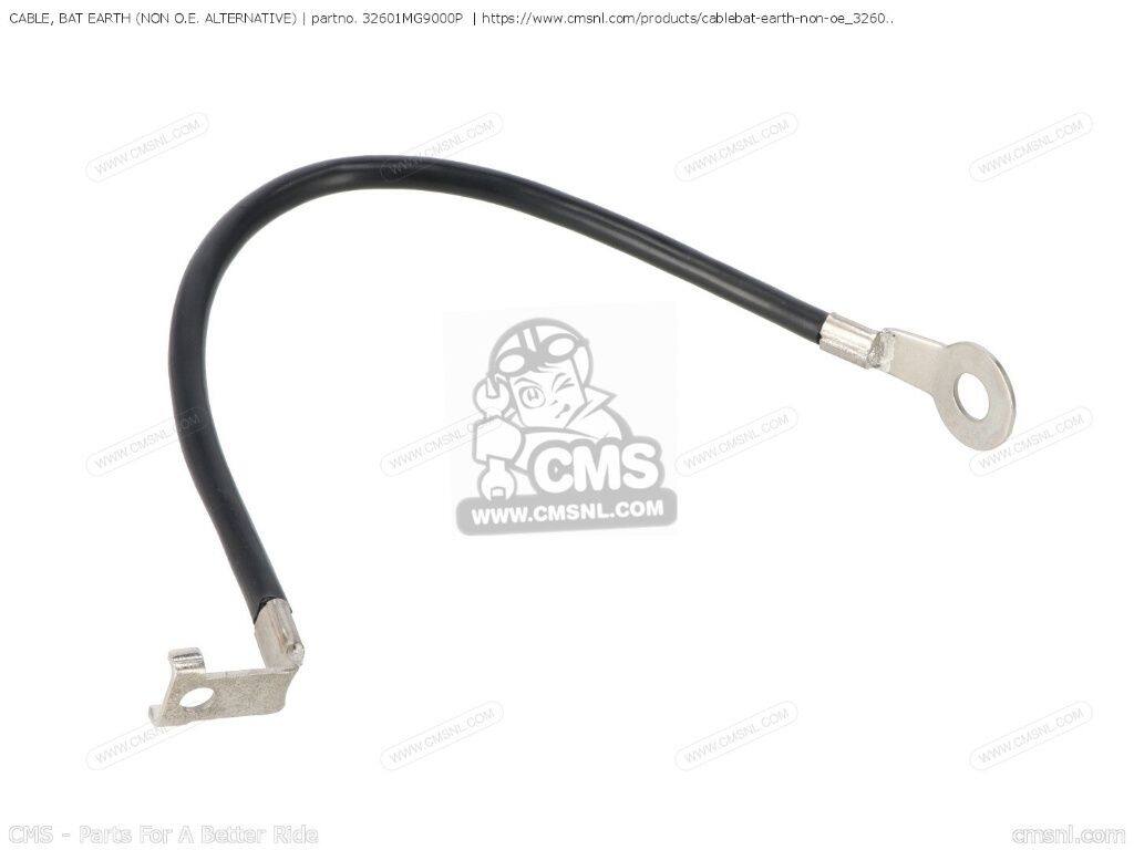 CMS シーエムエス CABLE， BAT EARTH (NON O.E. ALTERNATIVE)［32601MG9000P］ CB750K3 FOUR CB750K4 CB750K5 GL1000 GOLDWING LTD GL1200 GL1200L GL1100 GL1100A ASPENCADE GL1100I INTERSTATE GL1200A GL1200I GL1200D LIMITED EDITION GL1200SEI HONDA ホンダ ハンドル