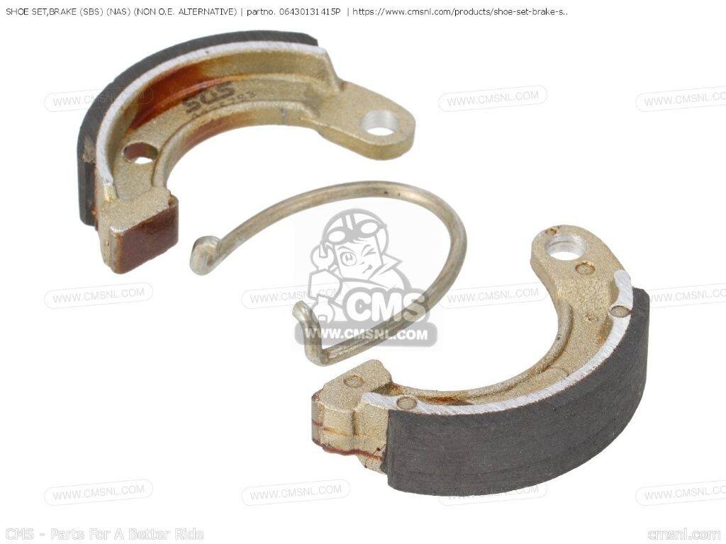 CMS シーエムエス SHOE SET，BRAKE (SBS) (NAS) (NON O.E. ALTERNATIVE)［06430131...