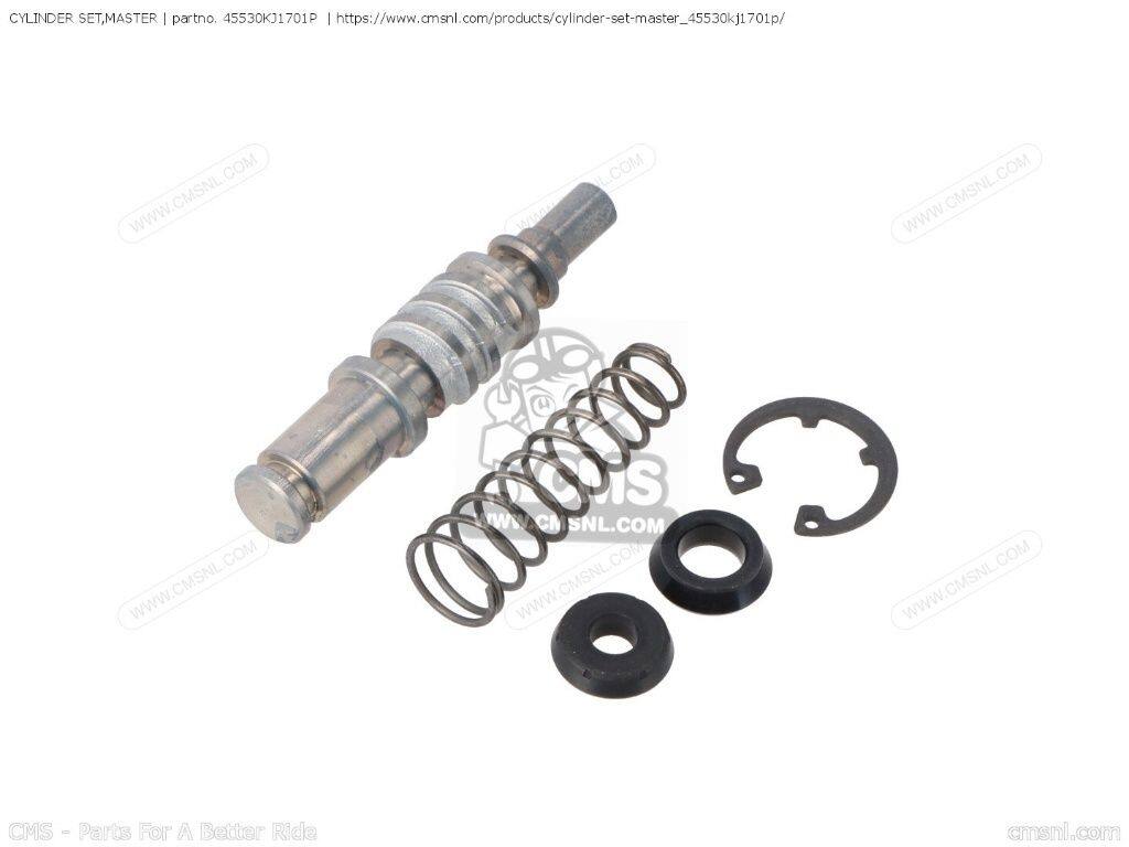 CMS シーエムエス (45530-KJ1-702P) CYLINDER SET，MASTER［45530KJ1701P］ MTX125RW XR400R XR650R XL125R XL250R MTX200RW XLX350R XR125LA XR125L3 XR125L4 XR125L5 XR125L6 XR125L XR250R XLR250R XLR250R2 TYPE III CRM250R II XR250 XR400 CRM50R CRM75R HONDA ホンダ(2.0)