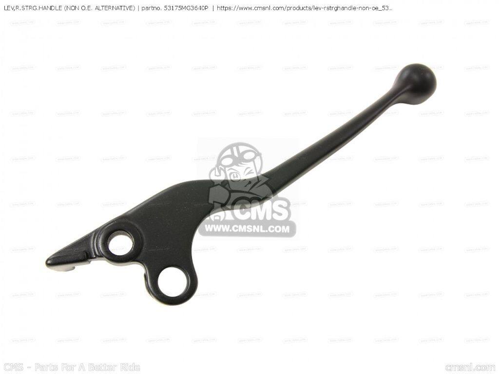 CMS シーエムエス (53175-MG3-641P) LEV，R.STRG.HANDLE［53175MG3640P］ XL350R XR500R XR350R XR600R MTX125RW XR250R XL600L XL600R HONDA ホンダ ブレーキレバー ハンドル周辺パーツ ハンドル(2.0)