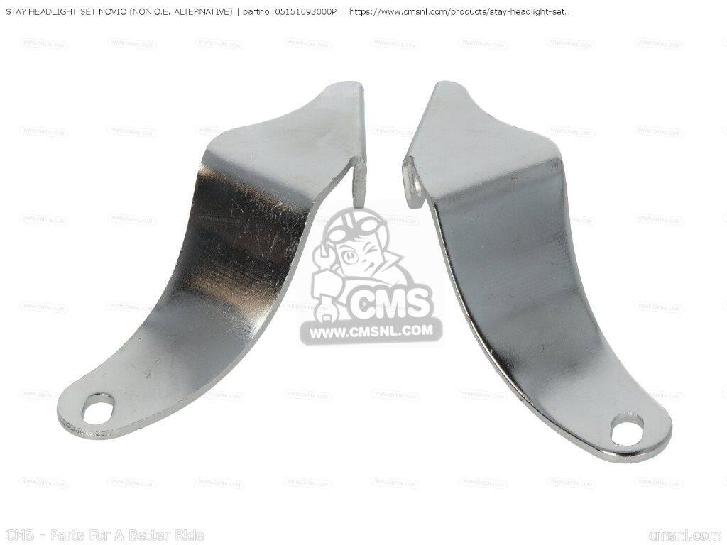 CMS シーエムエス STAY HEADLIGHT SET NOVIO (NON O.E. ALTERNATIVE)［05151093000P］ ホンダ ヘッドライト 灯火類 電装系