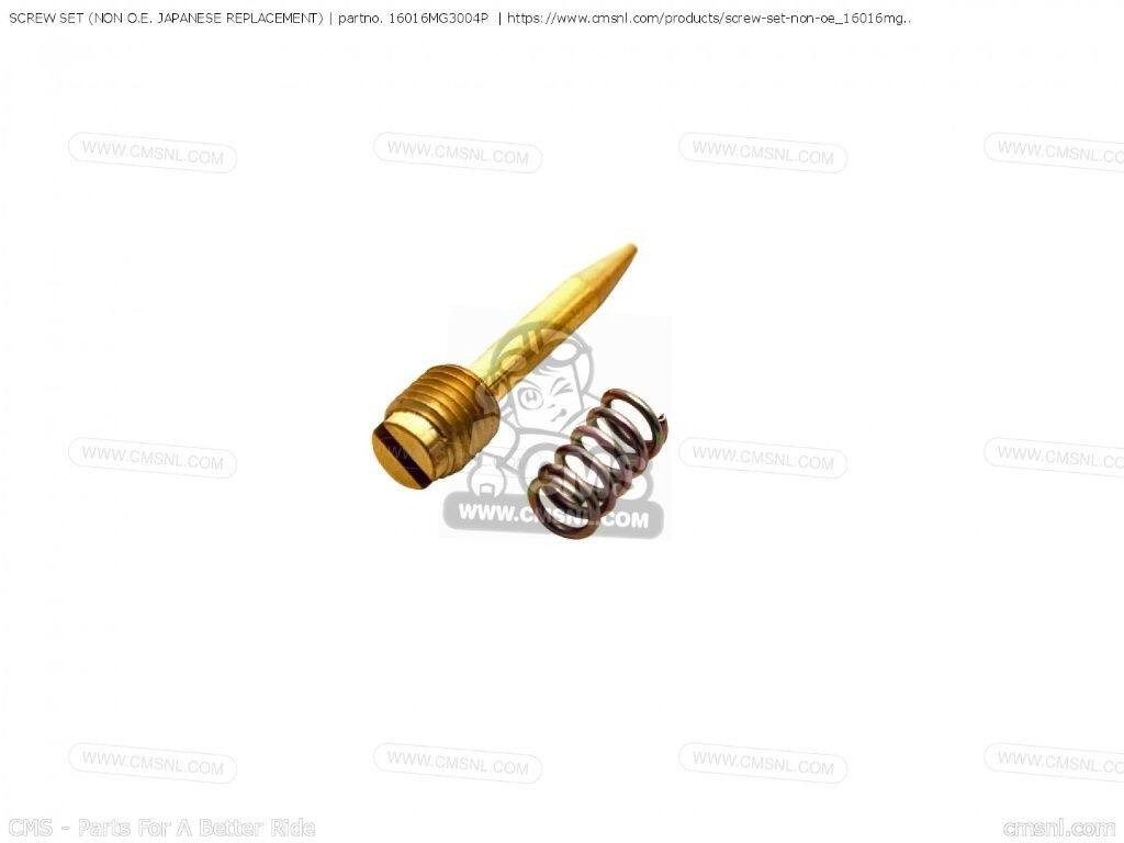 CMS シーエムエス SCREW SET (NON O.E. JAPANESE REPLACEMENT)［16016MG3004P］ XL250R XL350R XR500R XR600R XL600R XL600L XL600LM XL600RM XR250R XR200R HONDA ホンダ 汎用ボルト・ネジ(2.0)