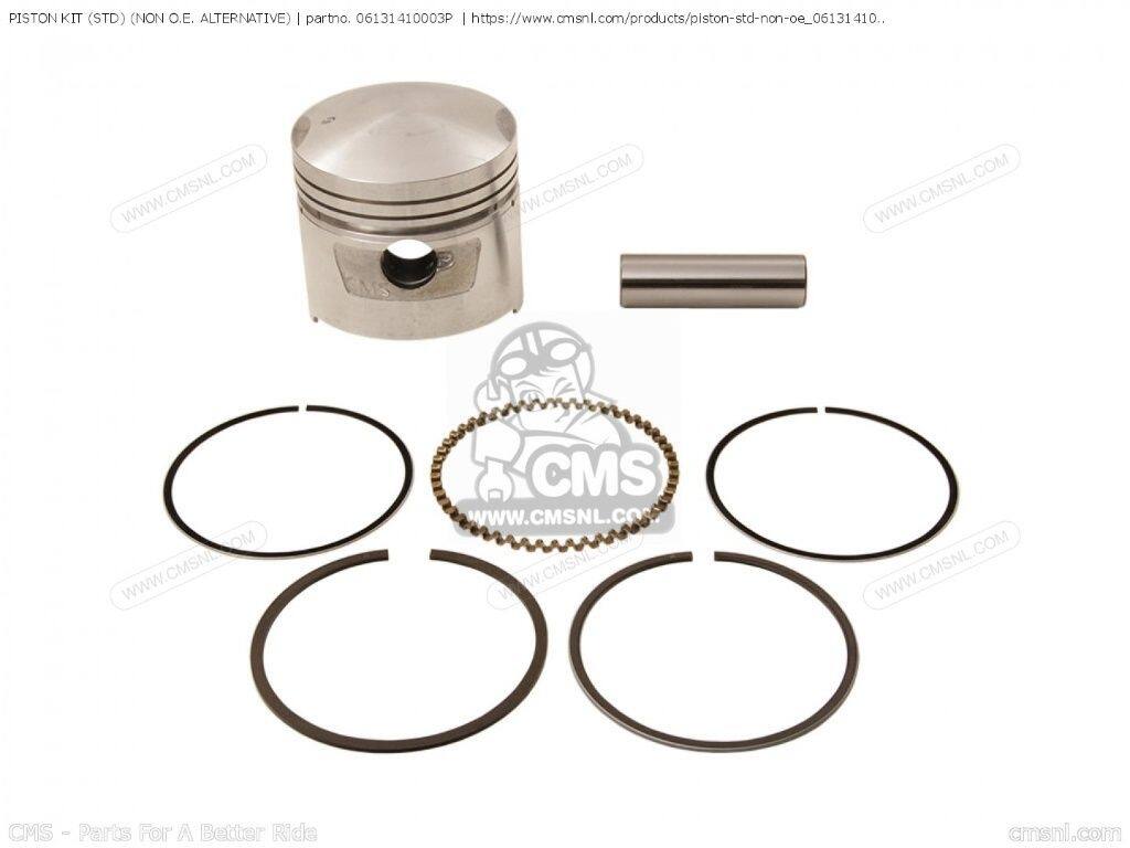 CMS シーエムエス PISTON KIT (STD) (NON O.E. ALTERNATIVE)［06131410003P］ CB750F 750 SUPER SPORT CB750F2 FRANCE CANADA GENERAL EXPORT KPH MPH ENGLAND EUROPEAN DIRECT SALES GERMANY AUSTRALIA HONDA ホンダ ピストン エンジンパーツ エンジン